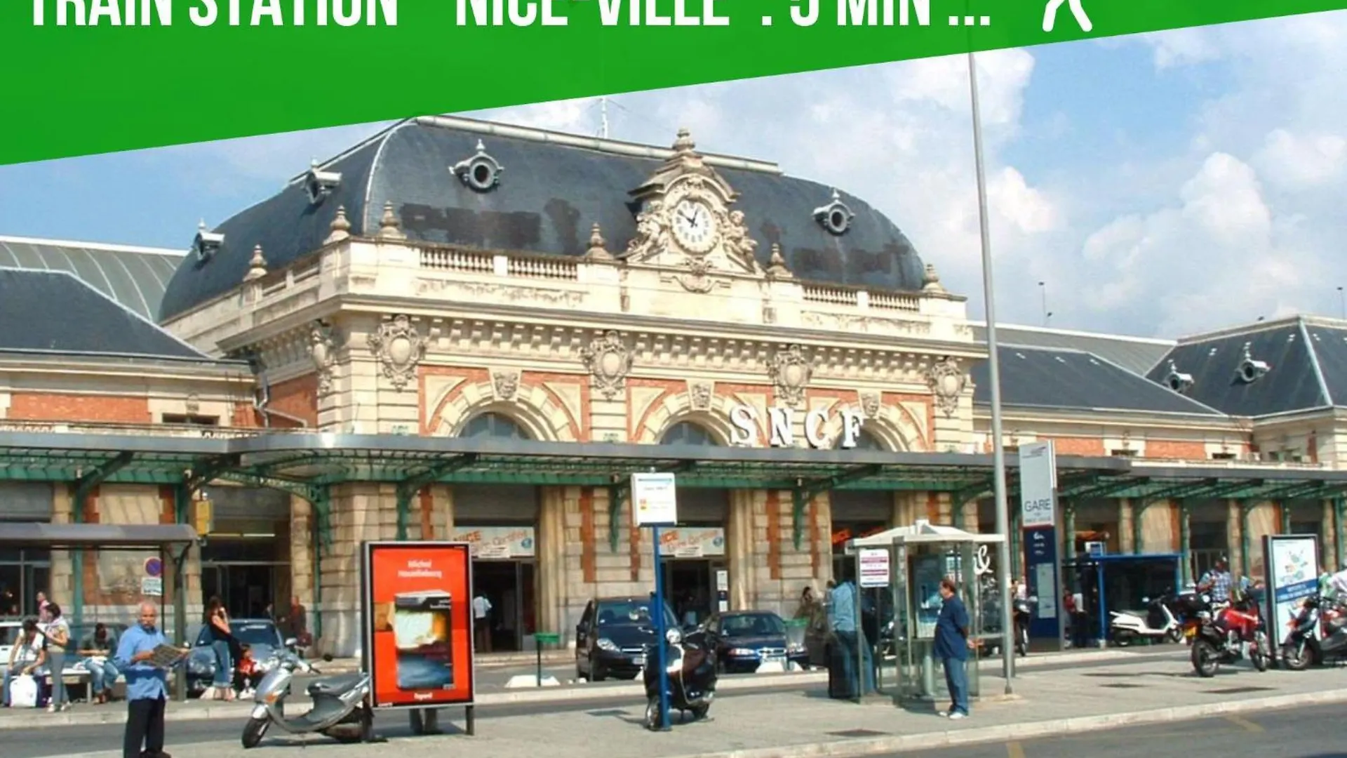 Liberation Center - Private Balcony - 24&7 Reception - Luggage Storage Aparthotel Nice